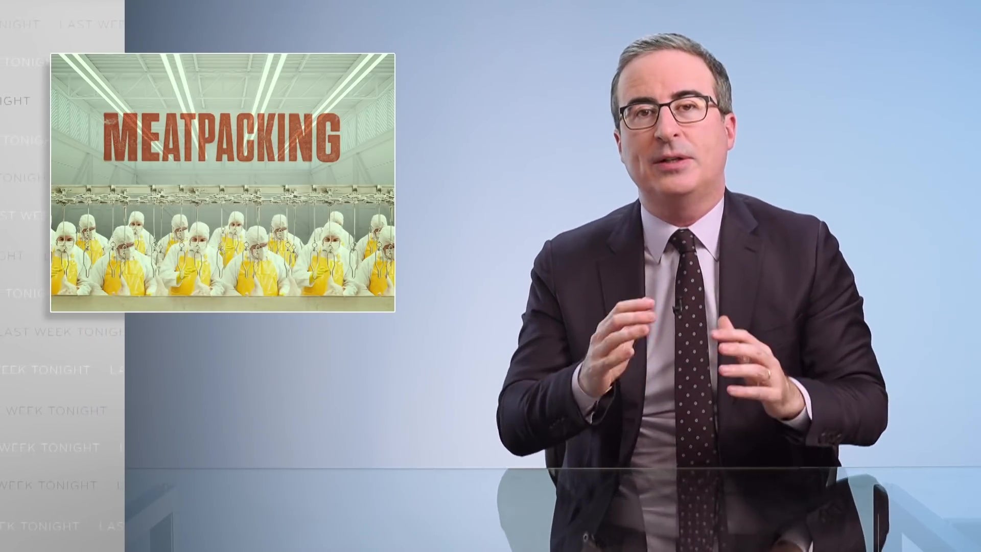 John Oliver Investigates the Meatpacking Industry