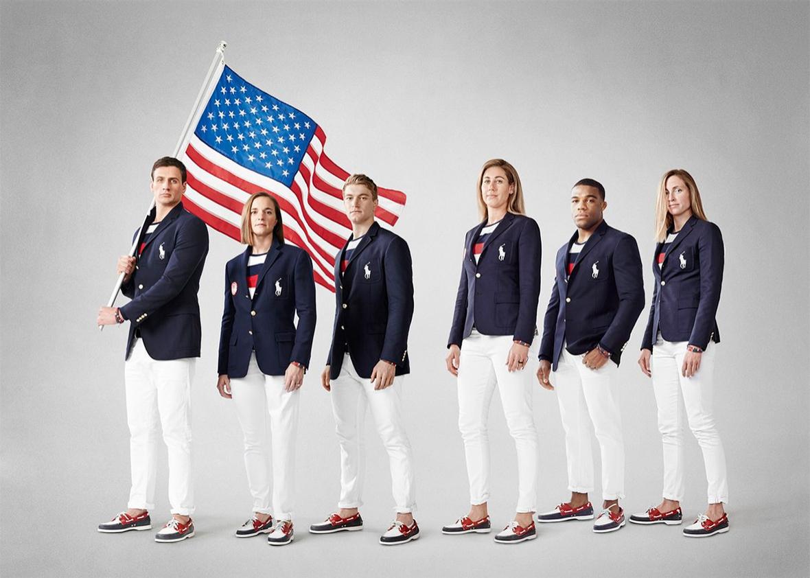 opening ceremony outfits for Team USA 