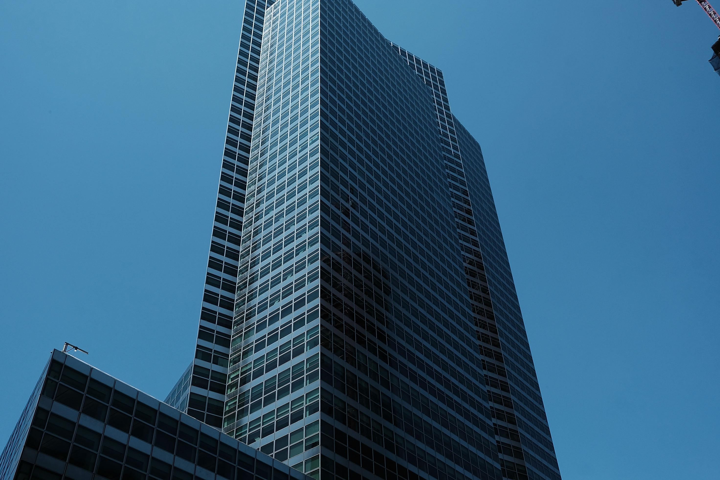 Goldman Sachs' New York headquarters in lower Manhattan.