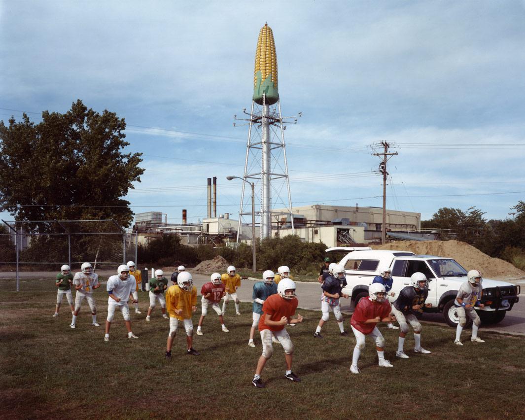 Post Bulletins Practicing at Graham Park Rochester, Minn. 1988