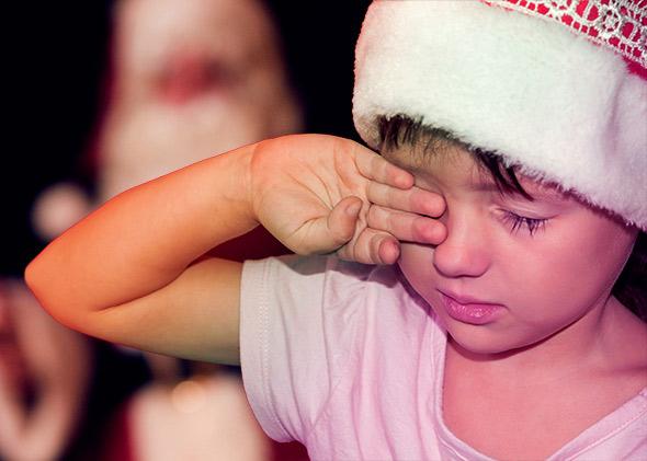 When children stop believing in Santa.