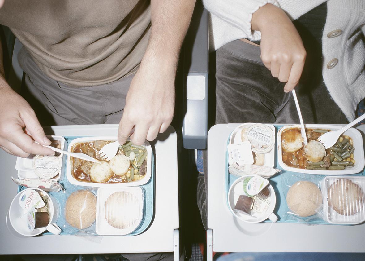 Bland airline food