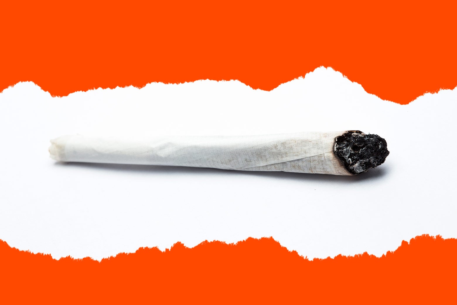 A joint of marijuana.