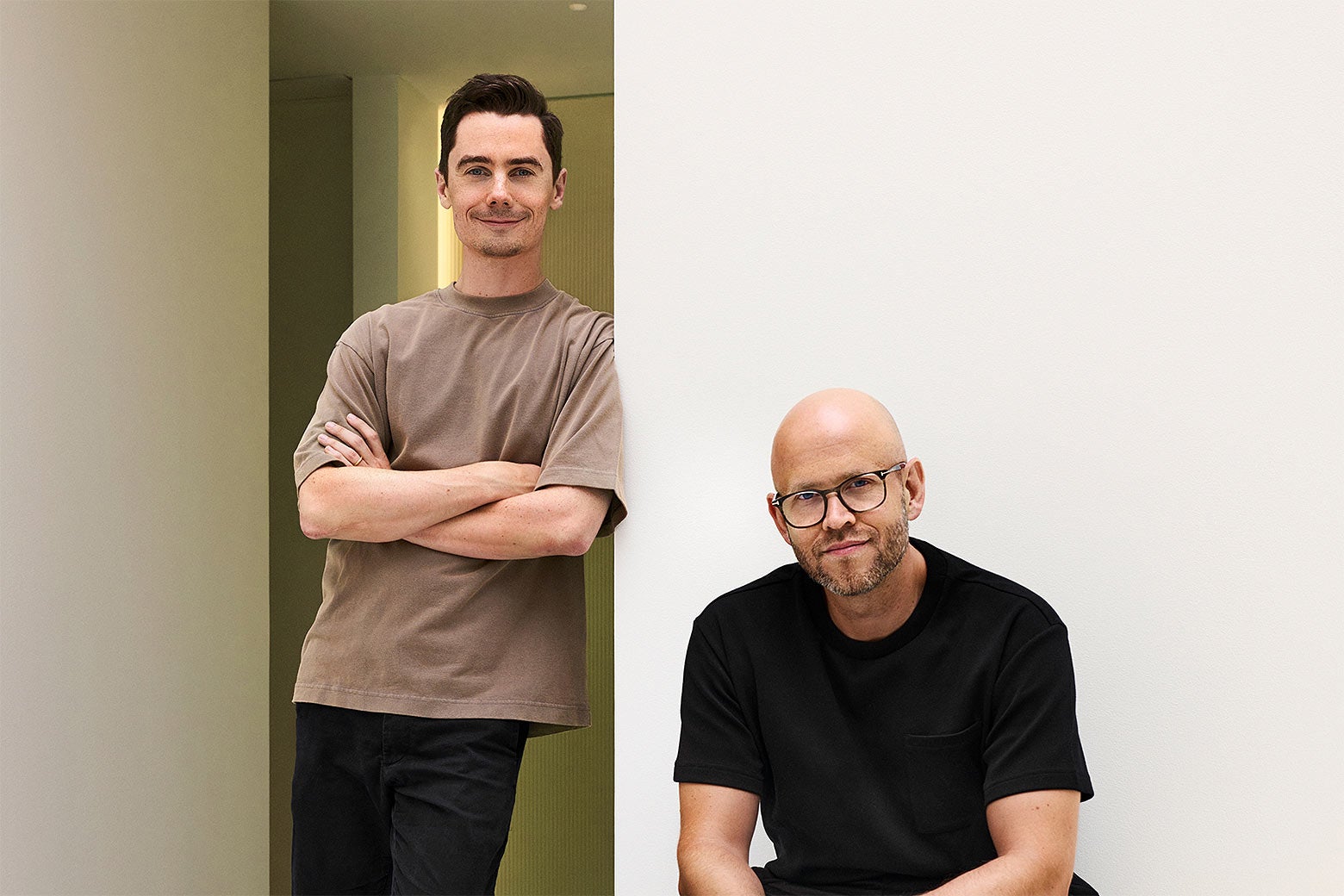Neko Health founders Hjalmar Nilsonne and Daniel Ek.