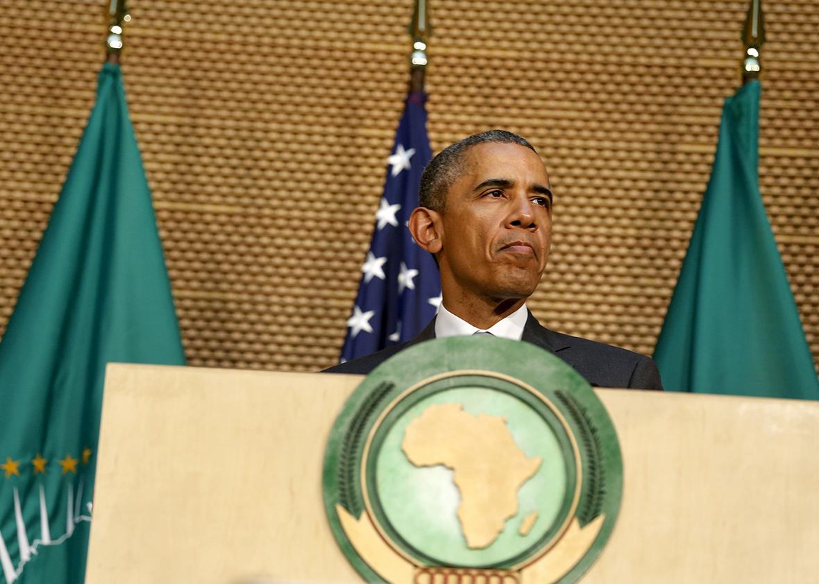 U.S. President Barack Obama in Ethiopia 2015