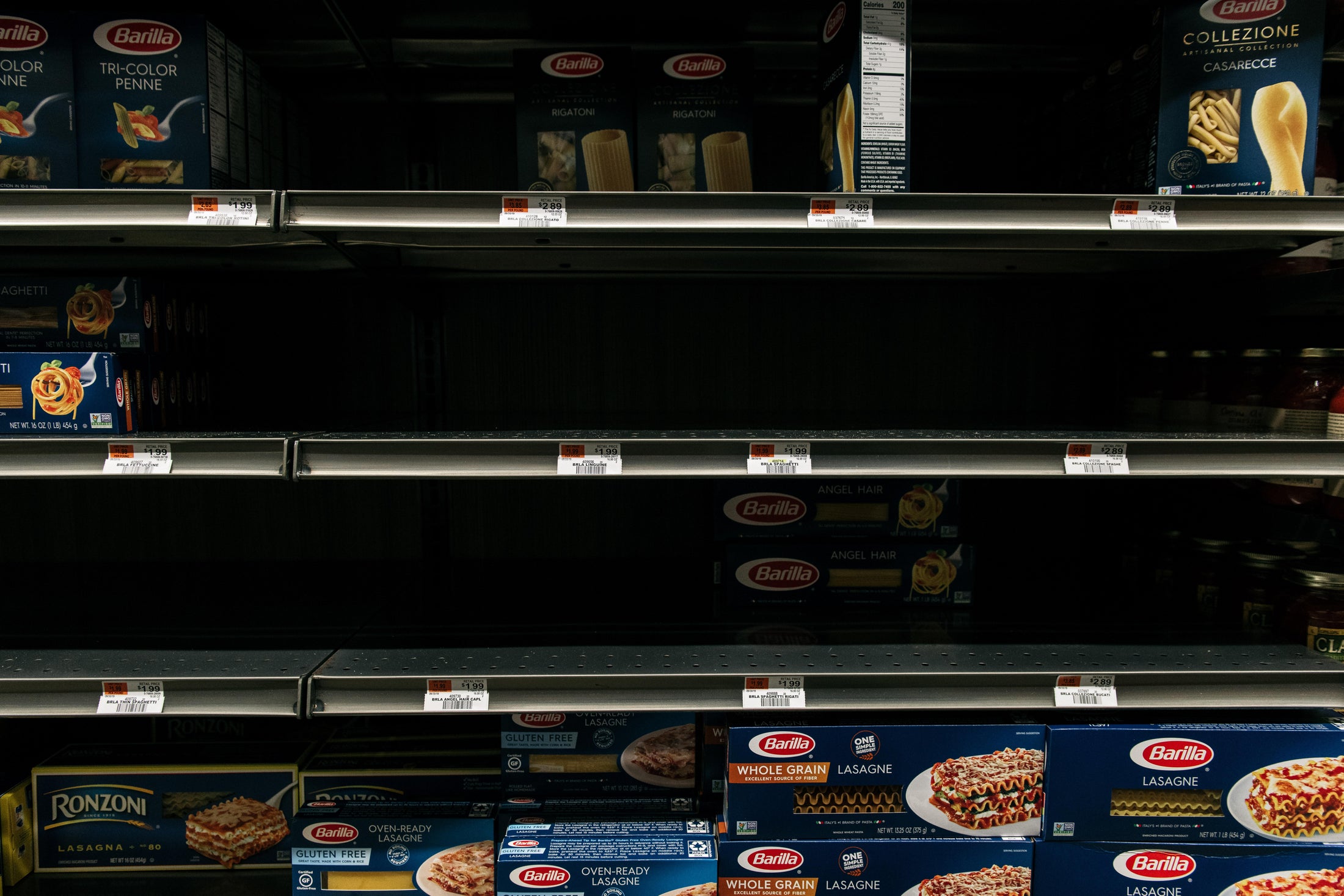 The reason there’s still a pasta shortage.