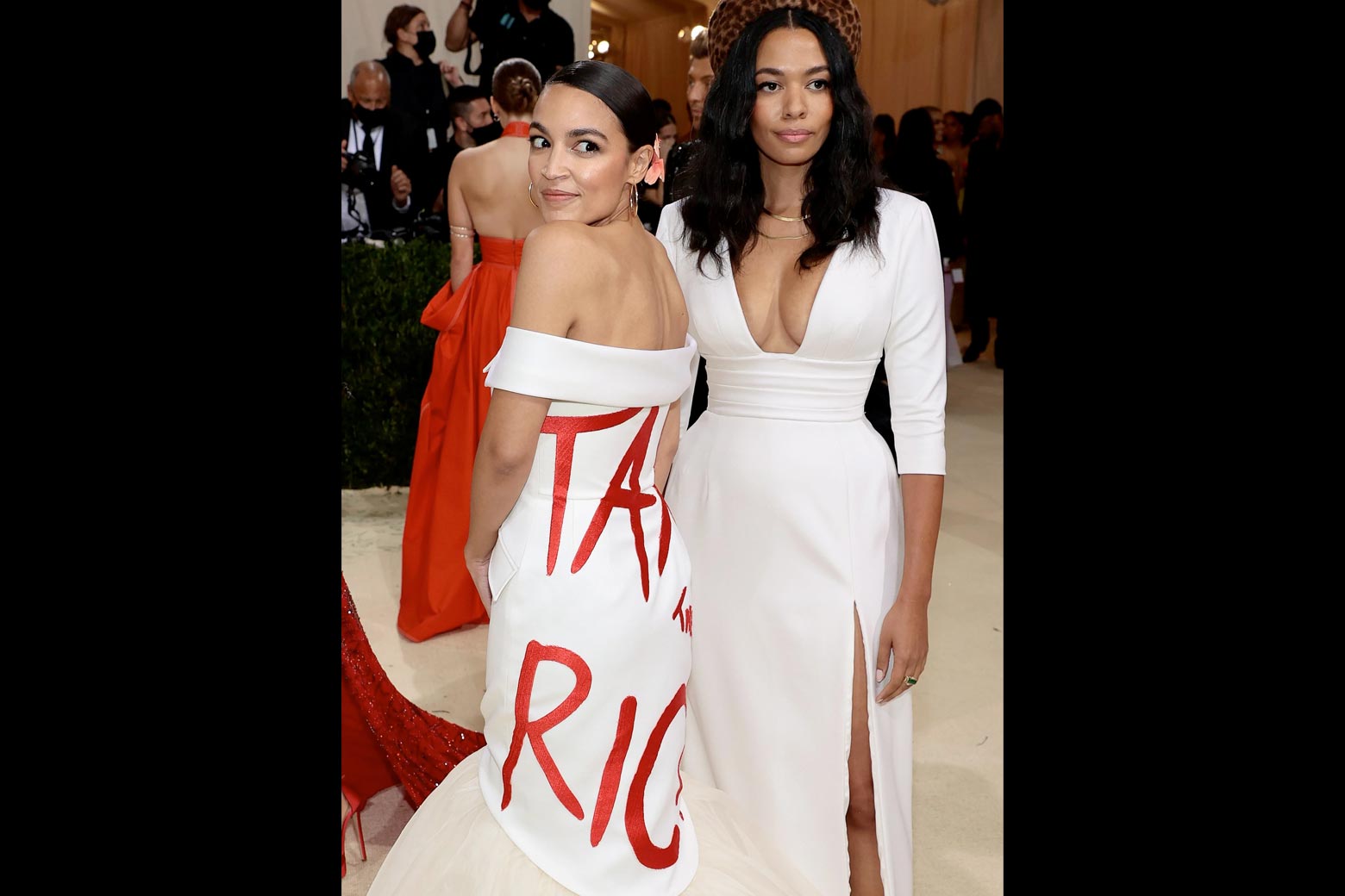 AOC’s Met Gala dress is not the statement she thinks it is.