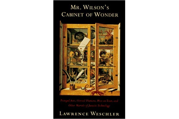 Mr. Wilson's Cabinet of Wonders book cover.