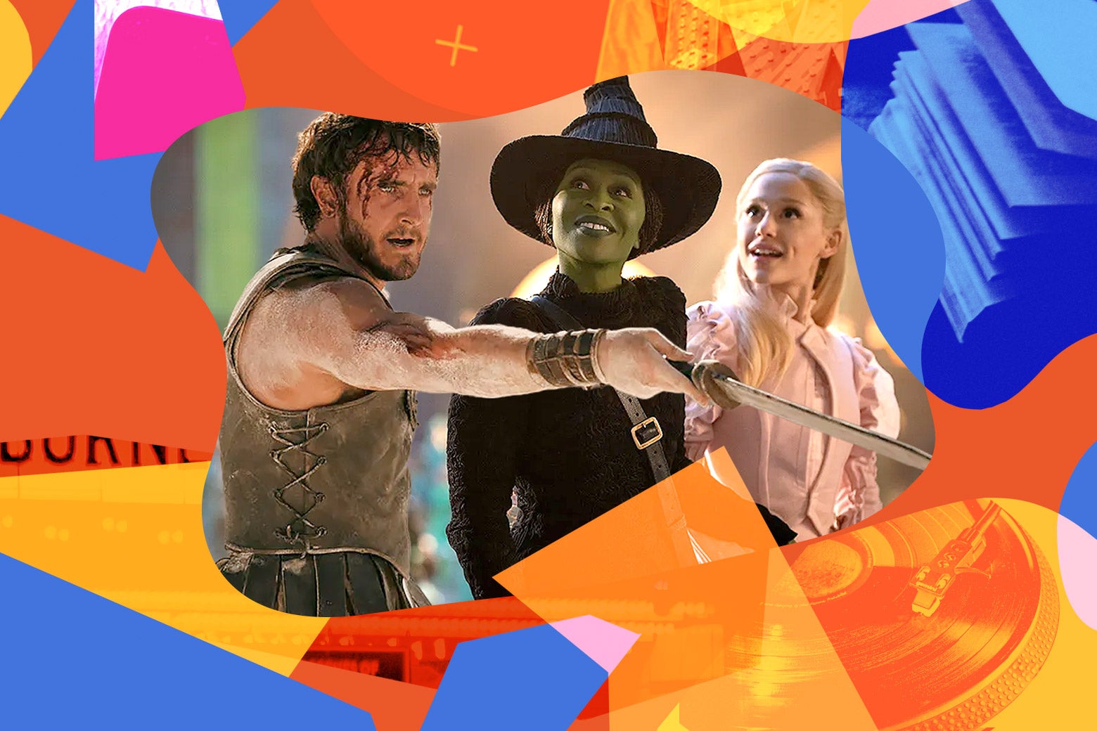 It’s no ‘Barbenheimer’: Wicked and Gladiator II duel it out in the box office arena