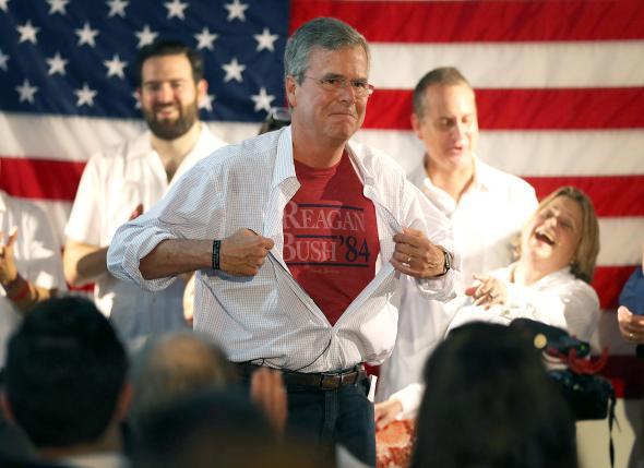 Jeb Bush Thinks Favorite Superhero Supergirl Is Hot 7728