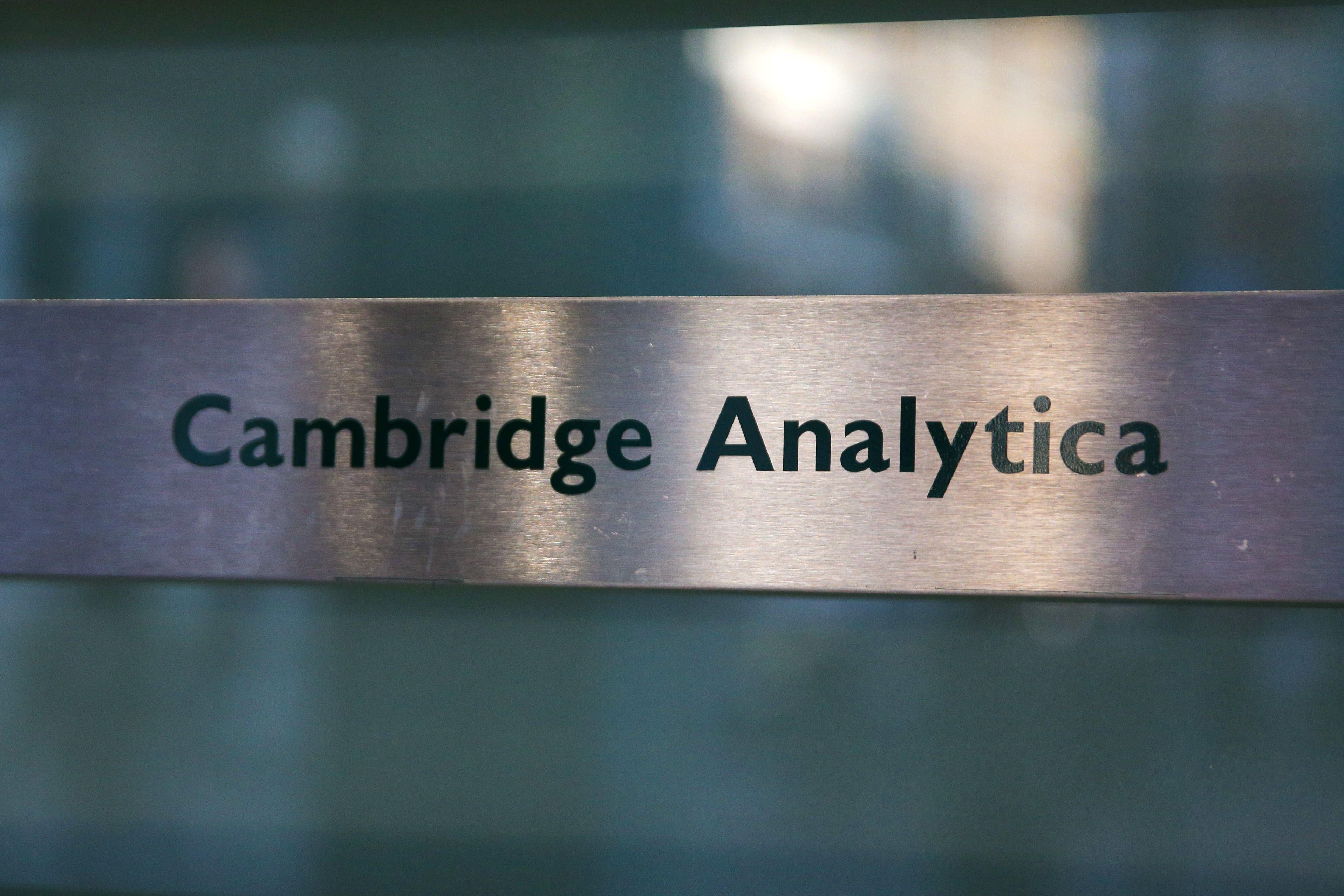 Both Cambridge Analytica and its parent company, SCL, are shutting down. 