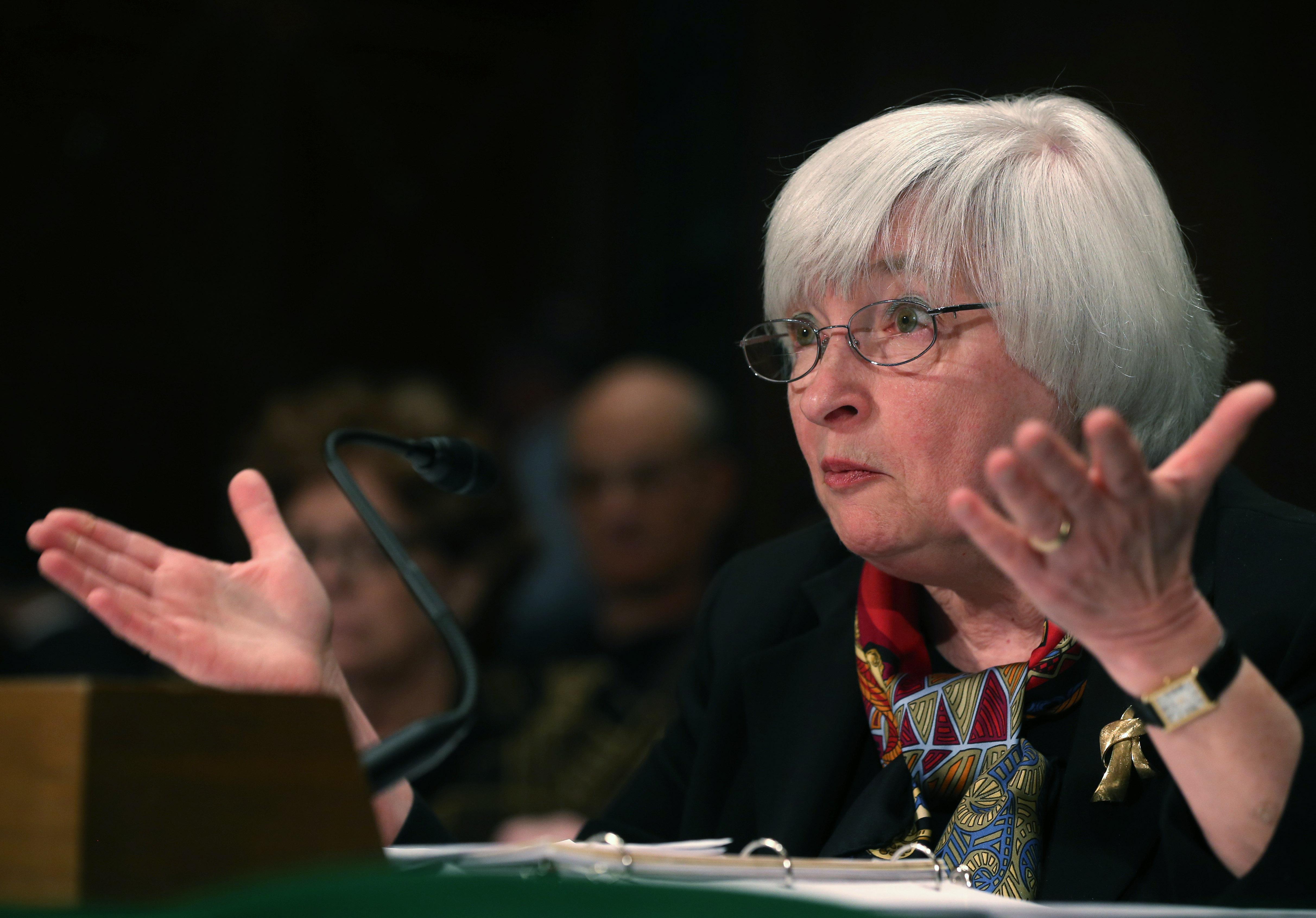 Fed Chair Janet Yellen.