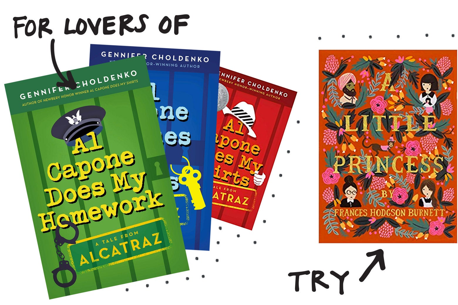 For lovers of the Al Capone series, try A Little Princess by Frances Hodgson Burnett.