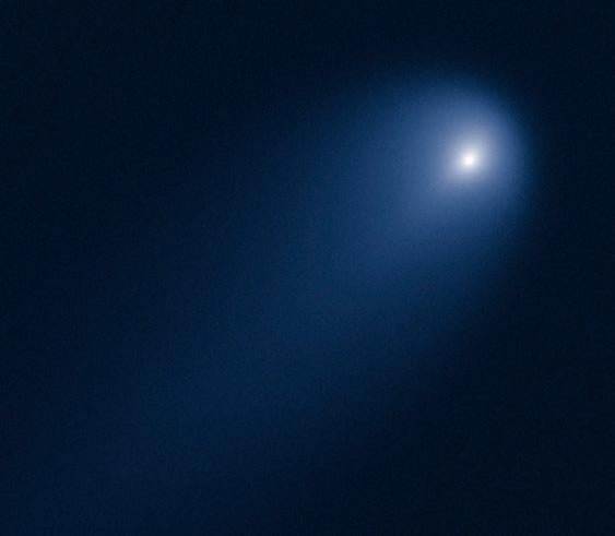 Hubble picture of comet ISON
