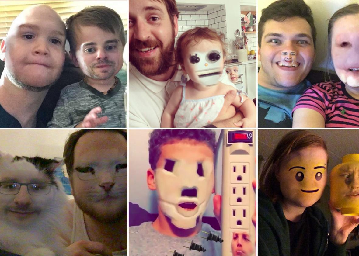 Why we love Snapchat's face swaps.