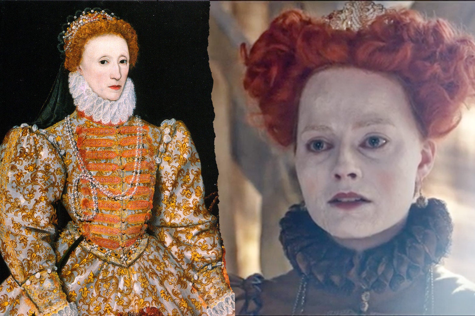 Elizabeth I, Margot Robbie as Elizabeth I