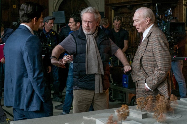 Ridley Scott reshooting All the Money in the World