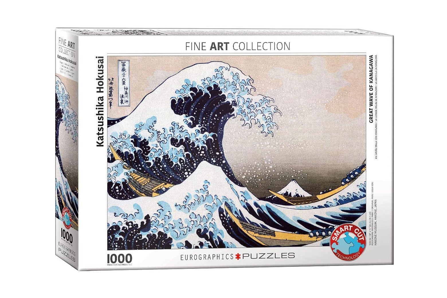 EuroGraphics Great Wave Kanagawa by Hokusai Puzzle