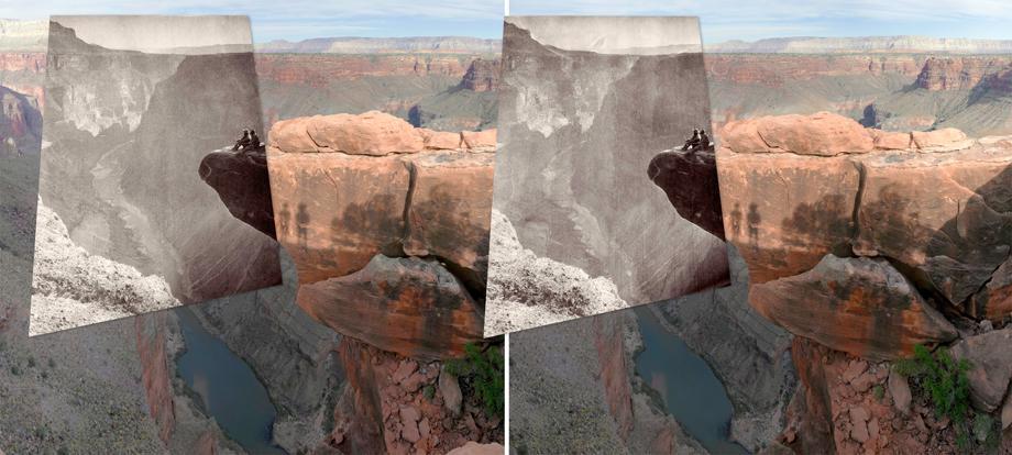Mark Klett and Byron Wolfe, Klett and Wolfe, Klett Wolfe, Grand Canyon, rephotography