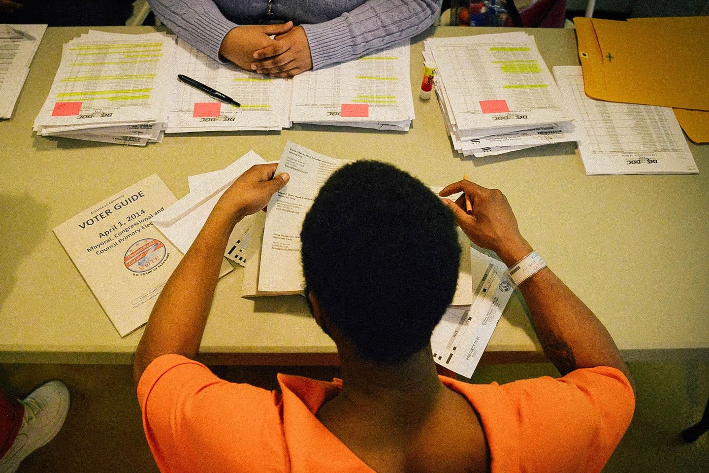 D.C. prisoners on what it’s like to vote in prison.