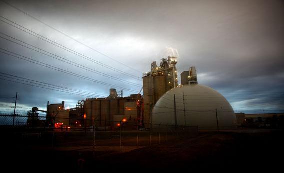 Chanute cement kiln.