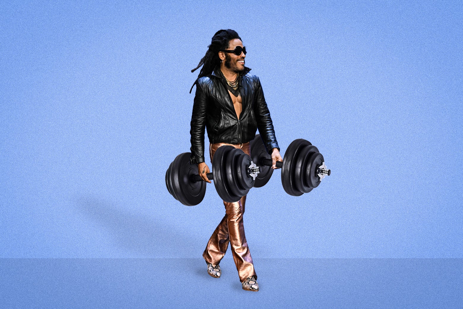 Lenny Kravitz 2024: Even at his age, he’s doing insane workouts. I tried to replicate them.