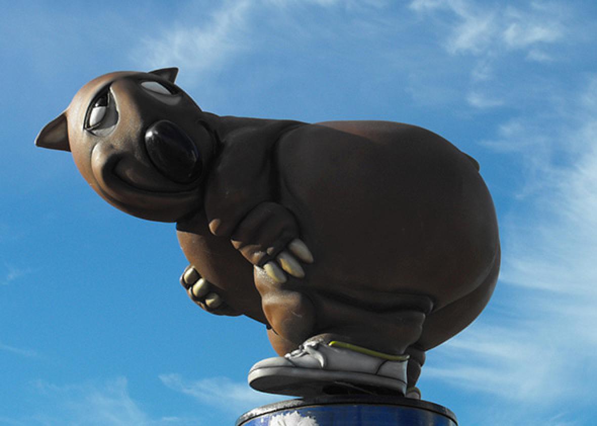 Fatso the fat-arsed wombat was the best Olympic mascot ever.