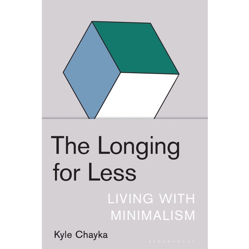 The cover of The Longing for Less.