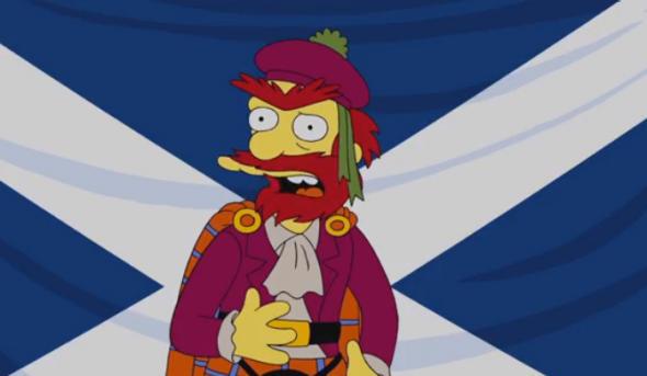 Groundskeeper Willie for Scottish independence: The Simpsons janitor ...