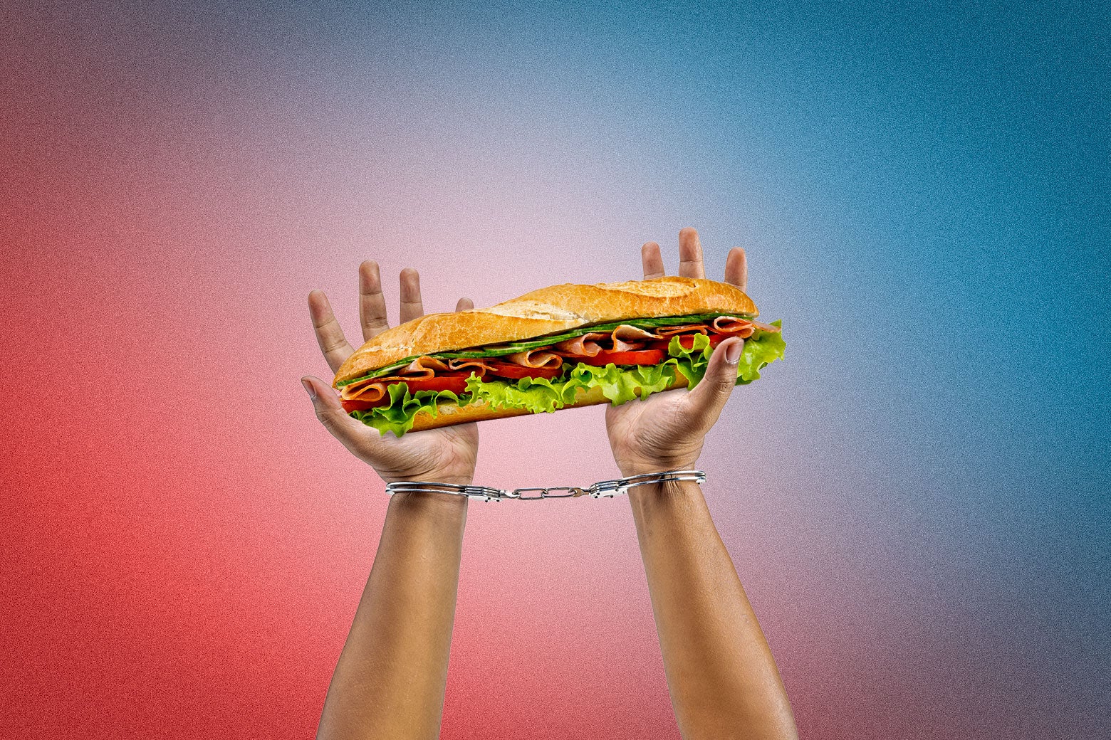 The Image That Defines Trump's Reign of Terror Is ... a Subway Sandwich?