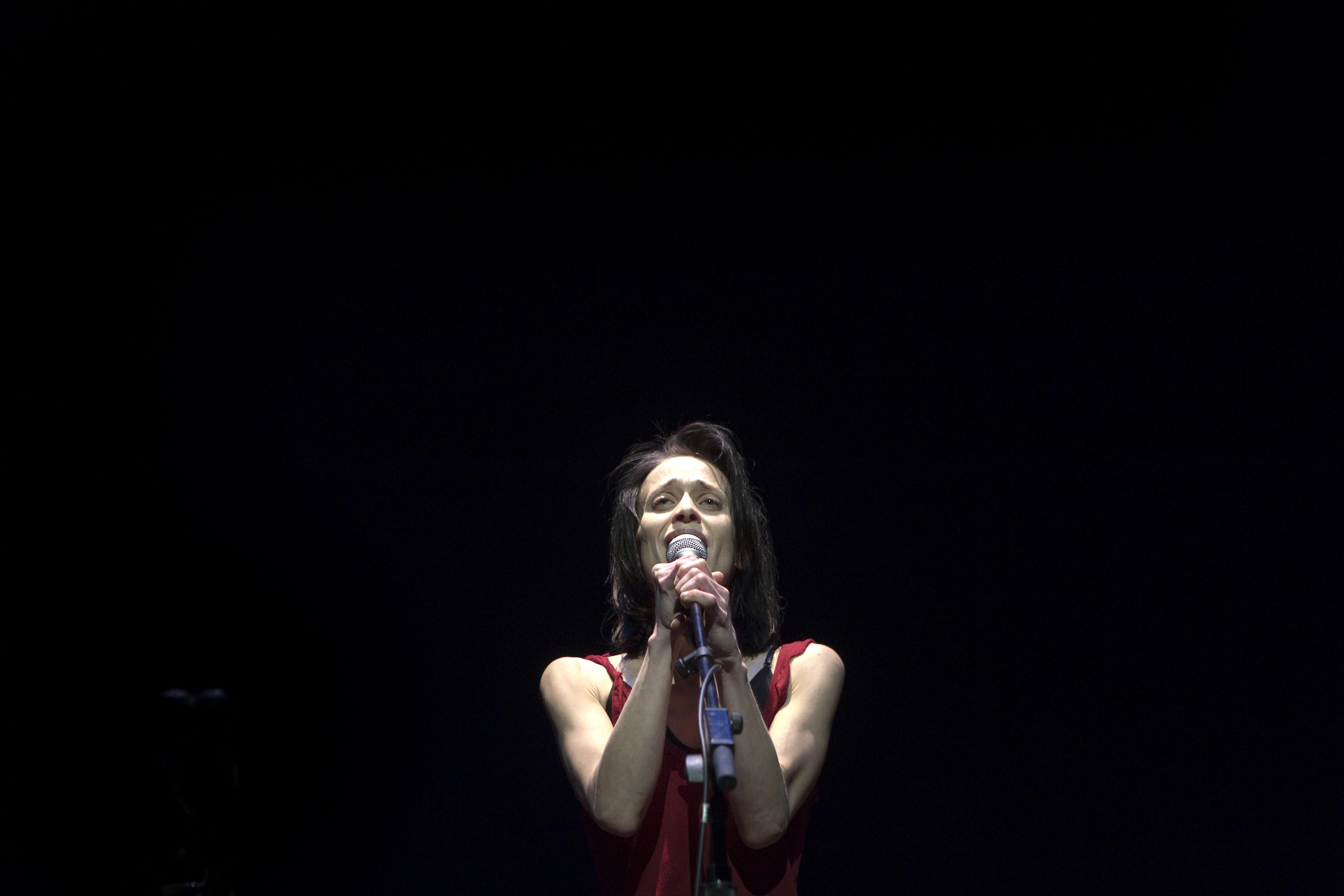 Fiona Apple performs at Newmark Theater in Portland, Oregon, in 2013.