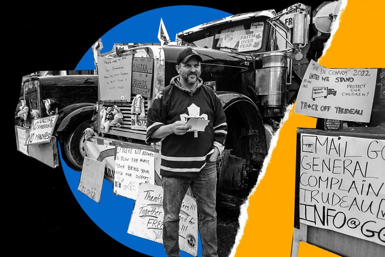 The Canadian Trucker Revolt The Canadian Trucker Revolt