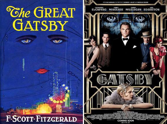 Great gatsby movie and book differences