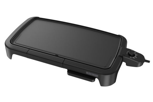 Black + Decker electric griddle.