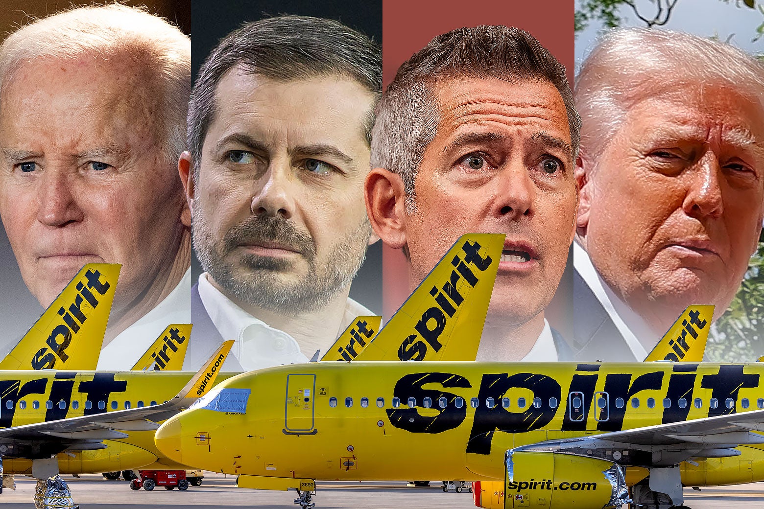 Did Joe Biden and Pete Buttigieg Really Kill Spirit Airlines?