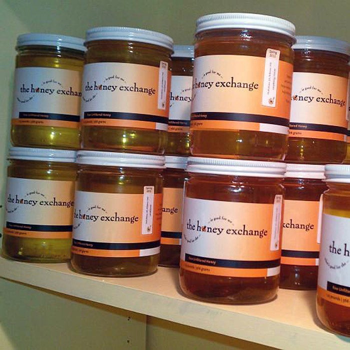 Jars of honey.