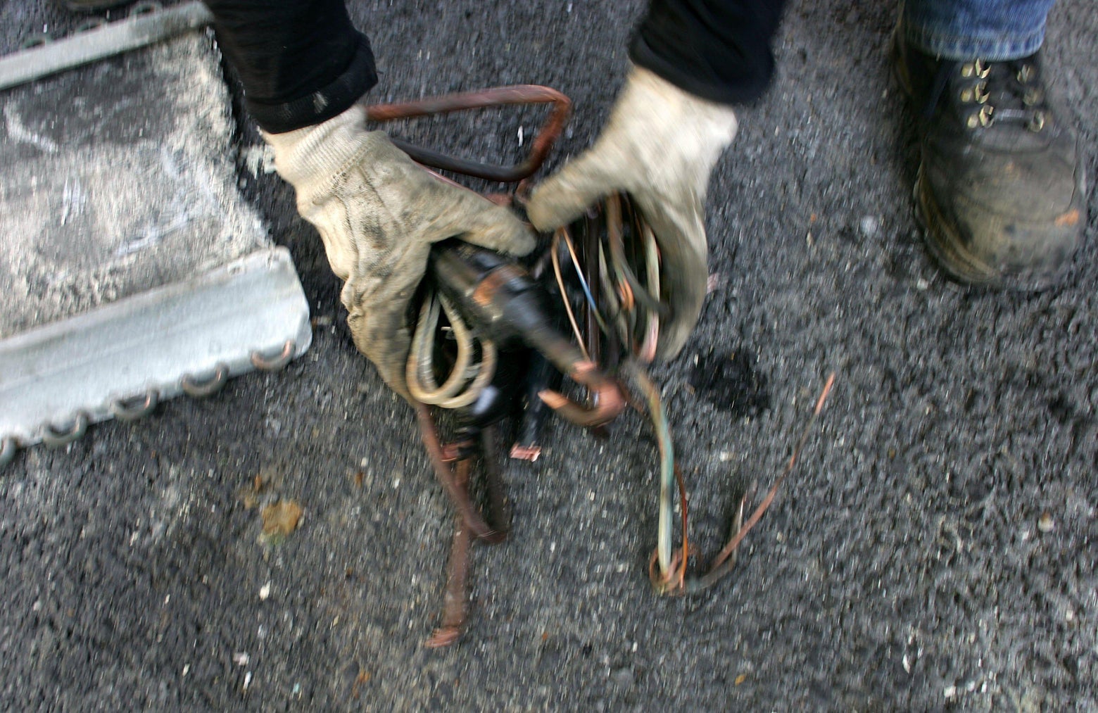 Copper theft Hide your power lines—this is the golden age for copper capers.