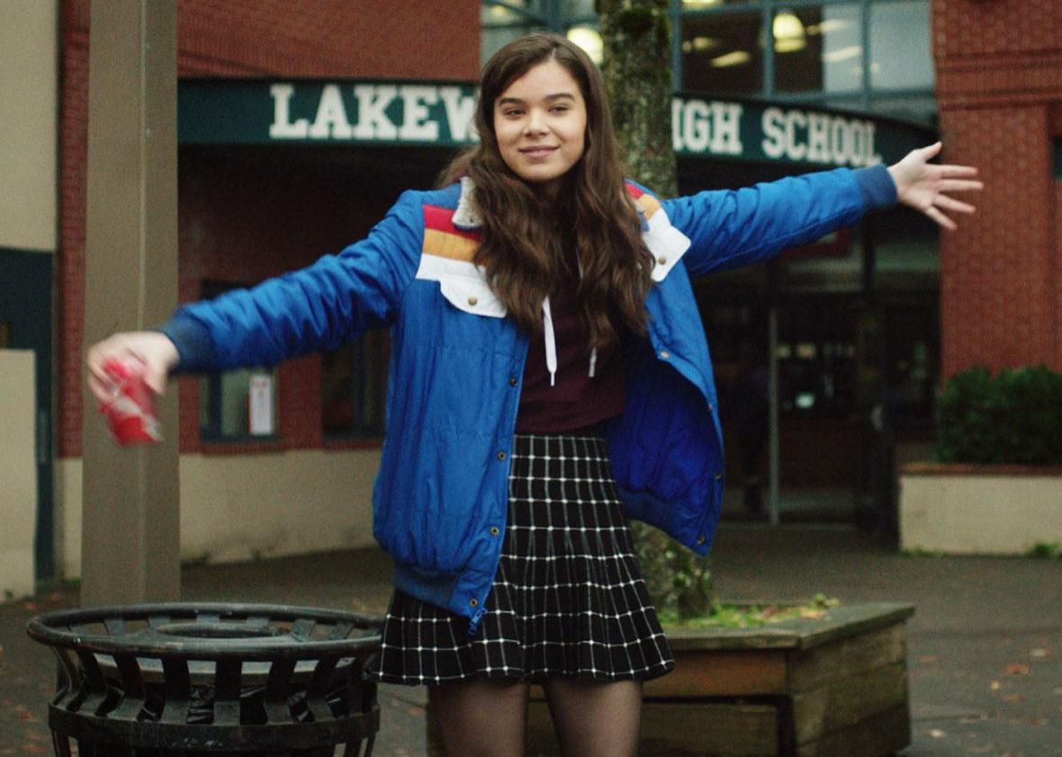 Hailee Steinfeld in The Edge of Seventeen.