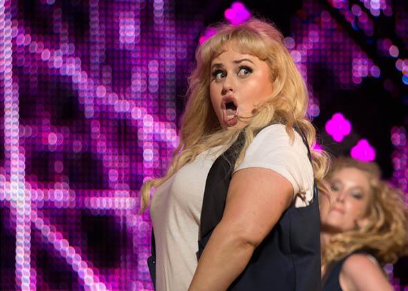 Rebel Wilson in Pitch Perfect 2.