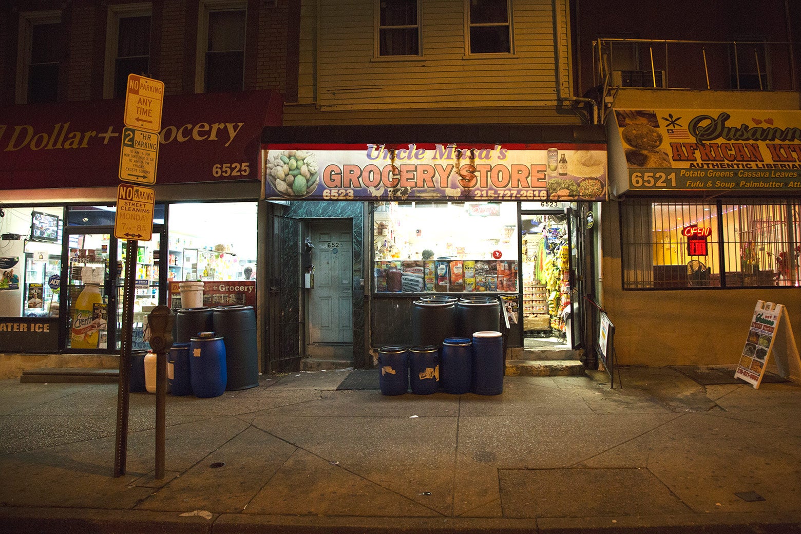 Uncle Musa’s Grocery on Woodland Avenue.