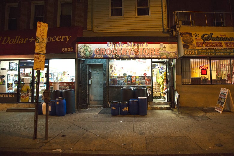 Uncle Musa’s Grocery on Woodland Avenue. 