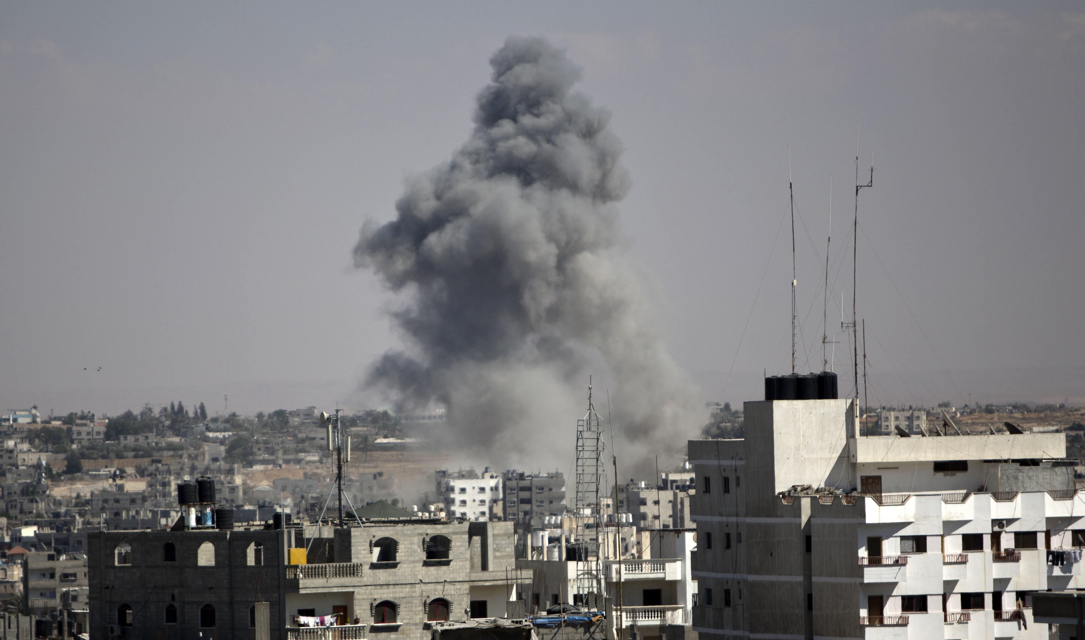 Deadly Air Strike At UN School Sheltering Thousands In Gaza.