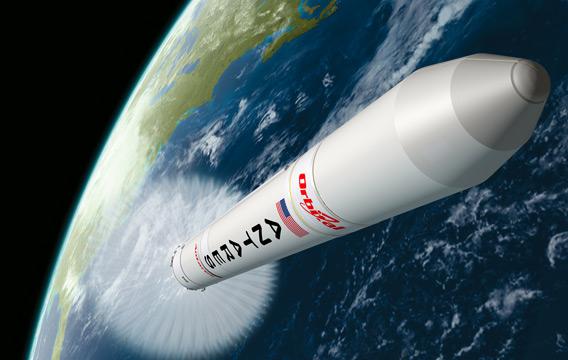 Antares rocket artwork
