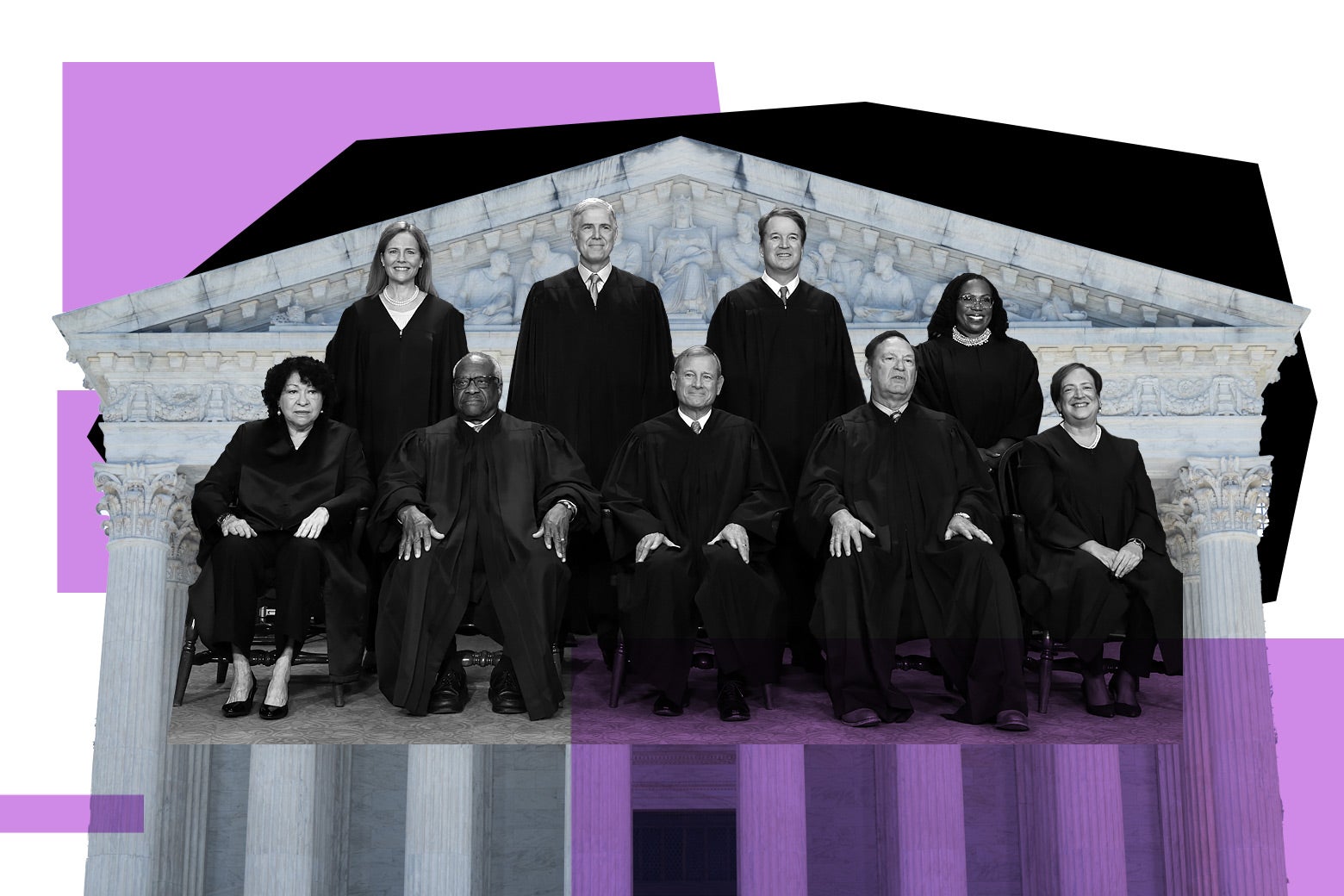 U.S. Supreme Court: Uh ... what is going on over there?