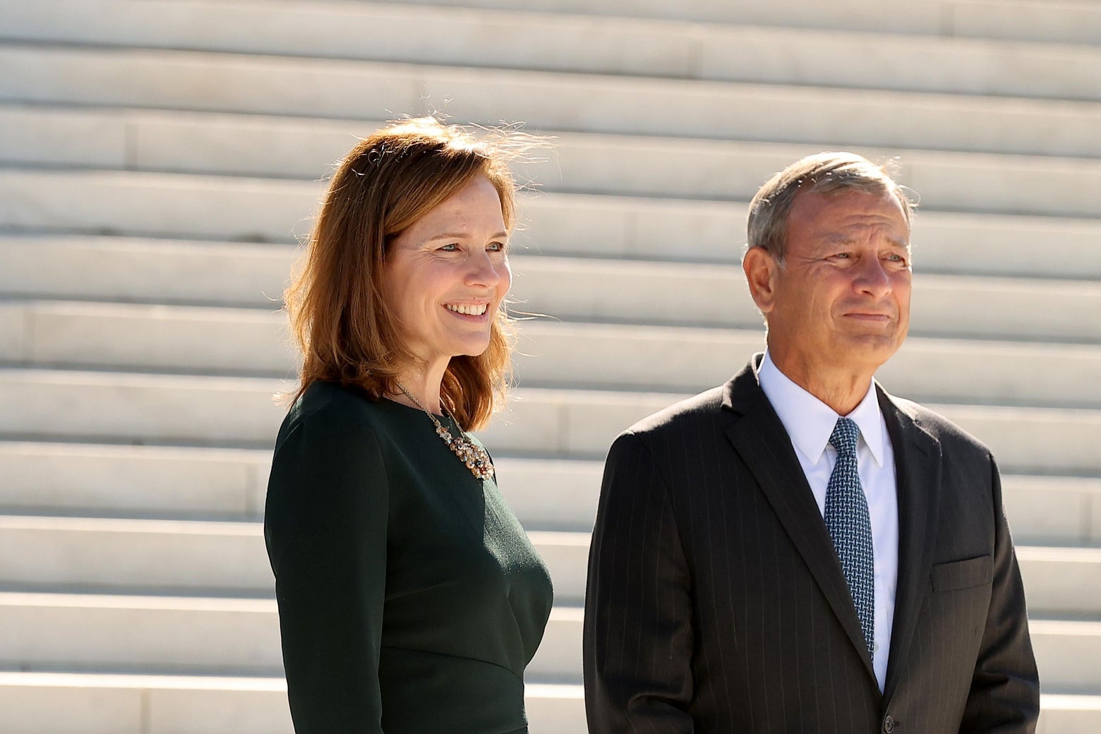 Overturning Roe: Amy Coney Barrett suggests adoption could obviate the need for abortion while hearing Dobbs.