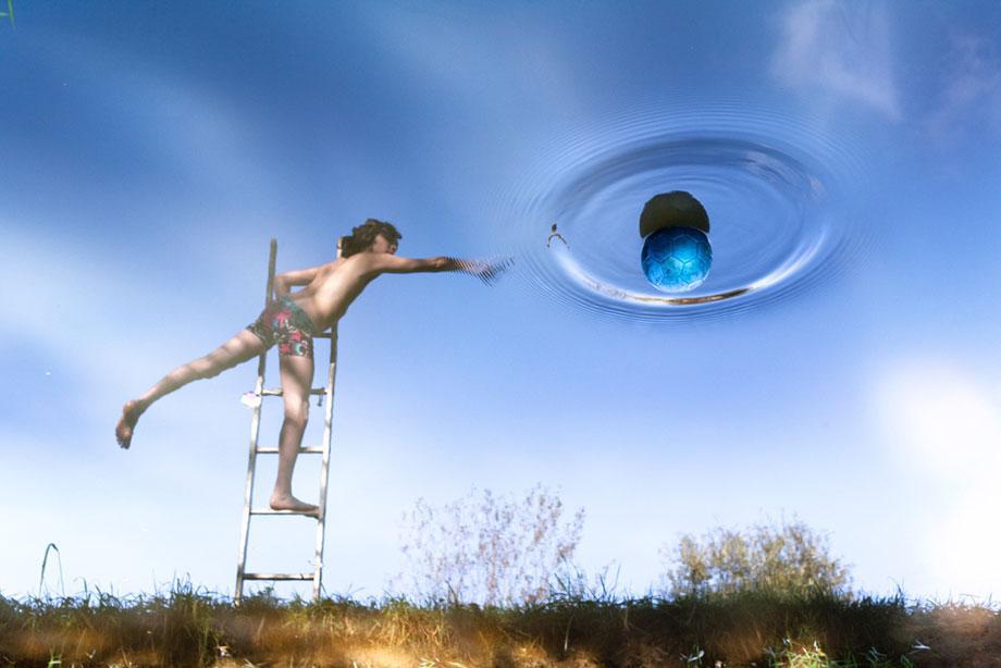 Alain Laboile Reflections Around The Pond Capture The - 
