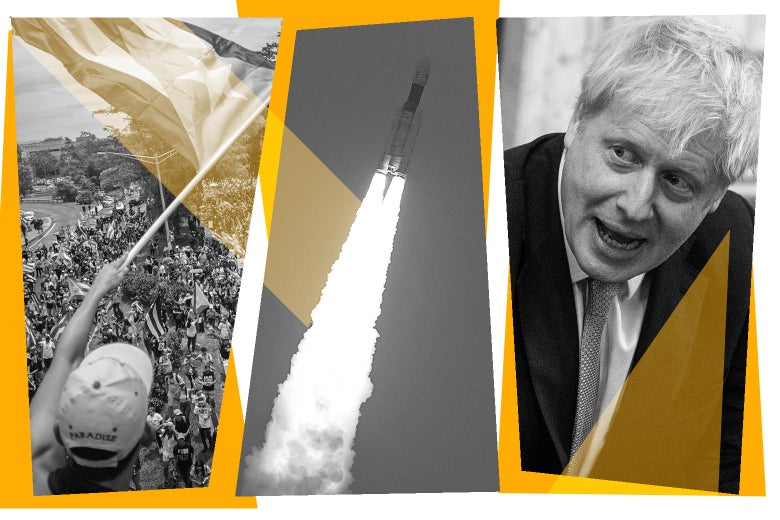 Slate News Quiz Boris Johnson Ricardo Rossello Lunar Mission