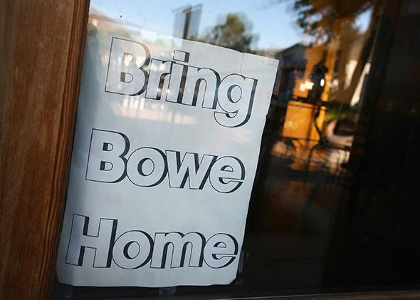 Bring Bowe Home Sign. 