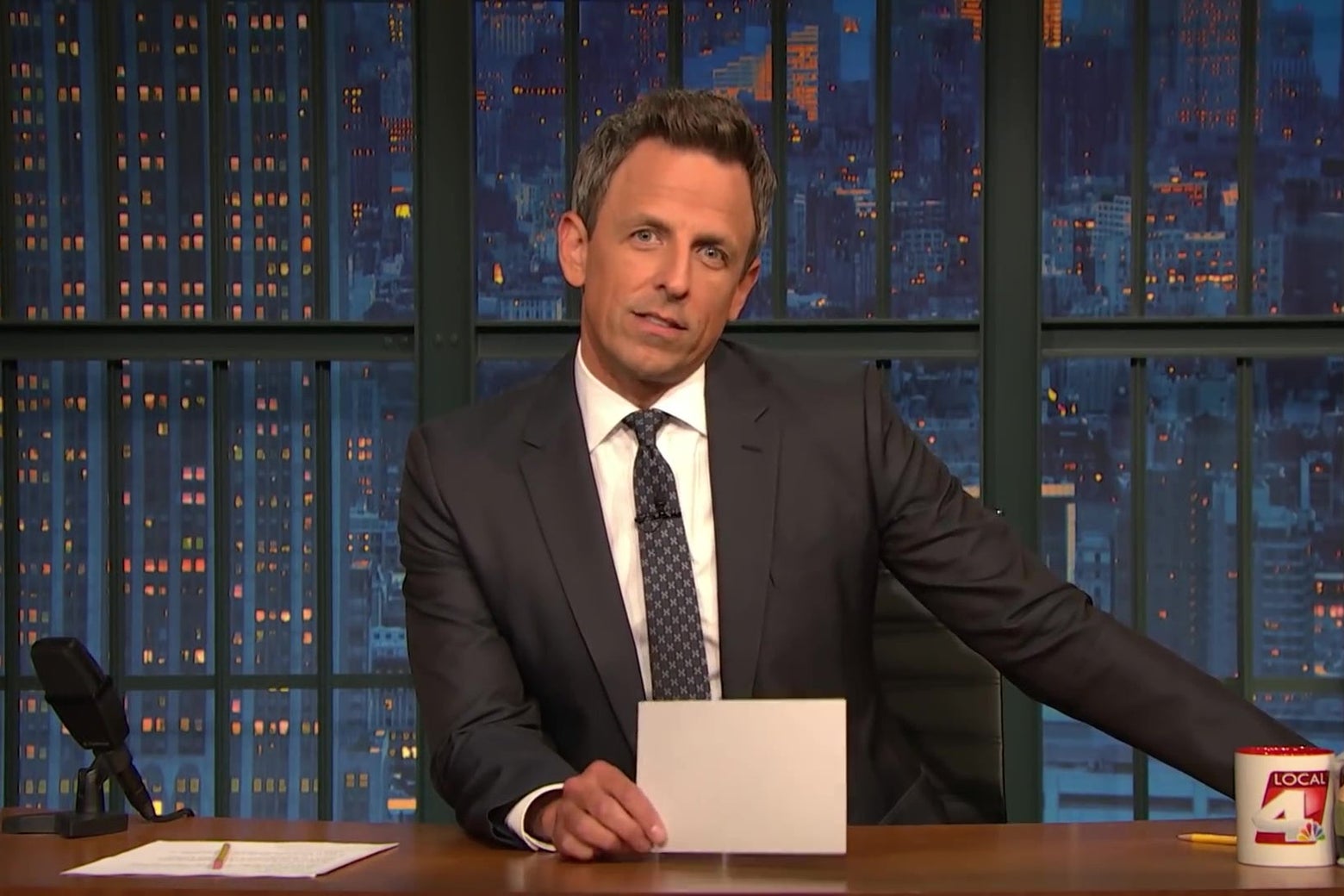 Seth Meyers: Watch Matt Goldich explain a joke he wrote.