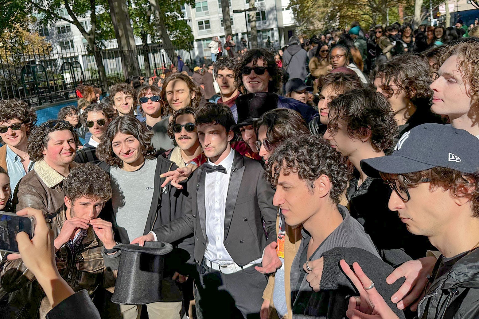 Timothée Chalamet lookalike contest: I attended. It was like a scene from Dune.